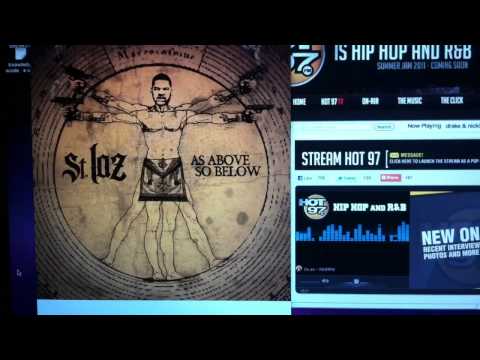 St. Laz & Opium "FEEL" On DJ Kayslay (As Above So Below)