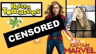 Rotten Tomatoes CENSORING Users To Save CAPTAIN MARVEL!