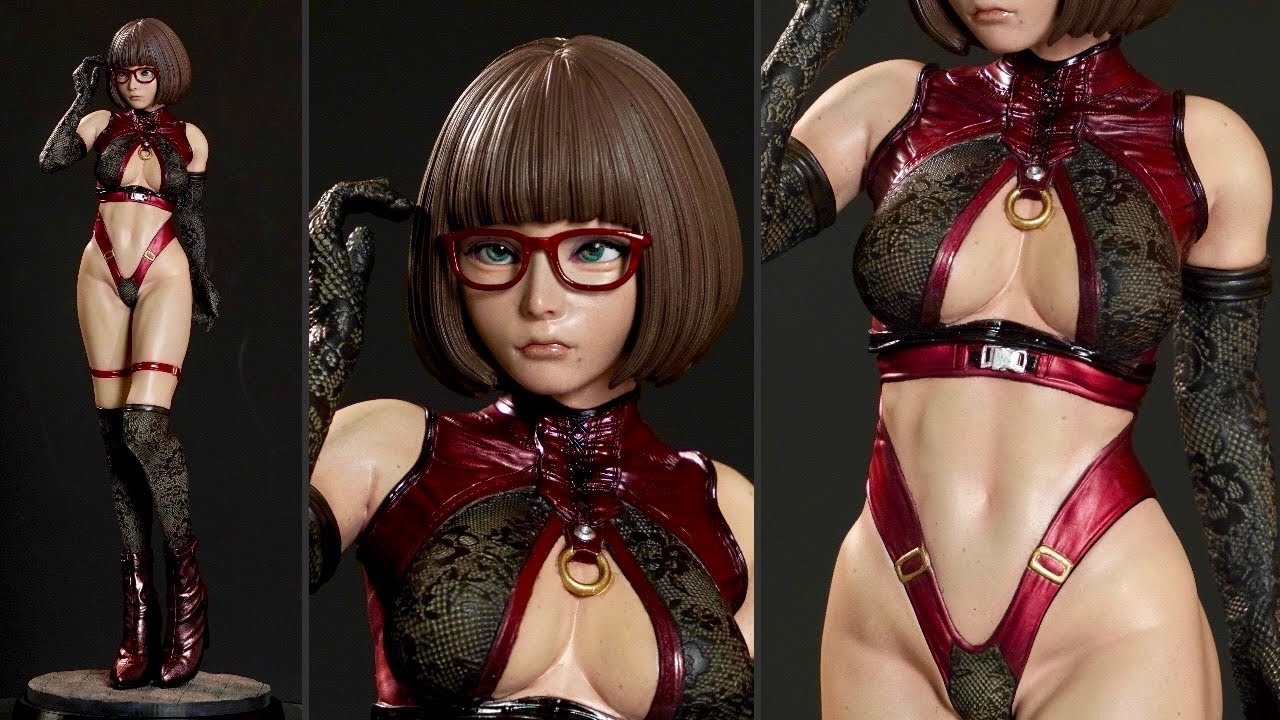 【血管塗装】※本物ではありません。皮膚の下に「血管」が見える究極のフィギュア製作工程