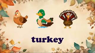 Thanksgiving Vocabulary Quiz