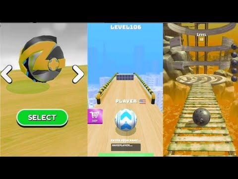 GOING BALLS VS ADVENTURE BALL VS SKY ROLLING BALL 3D GAMEPLAY WALKTHROUGH IOS END ANDROID GAMEPLAY
