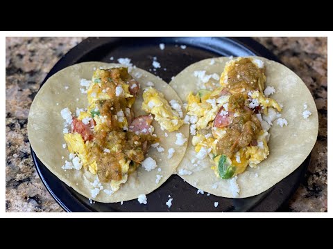 TACOS PARA DESAYUNO/FACIL Y RICOS