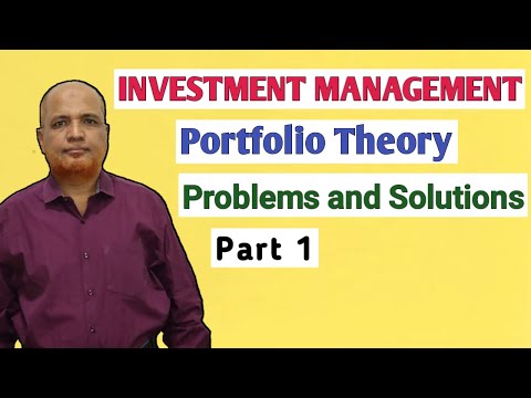 Investment Management I Introduction I Theory Explanation I Part 1 I Khans Commerce Tutorial I