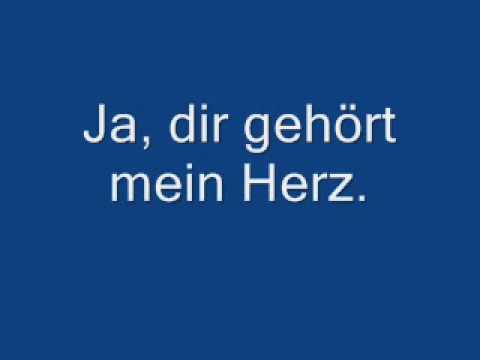 Dir gehört mein Herz (German Lyrics)