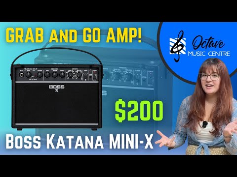 Boss Katana MINI-X - $200 Mini Rechargeable Amplifier - Is It Worth It?