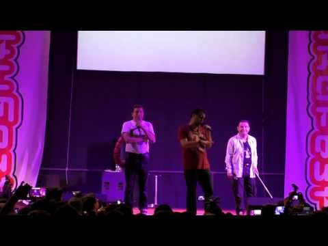 Mario Castañeda, René García y Gerardo Reyero (@ OtakuFest 2015) [Lima, Peru]