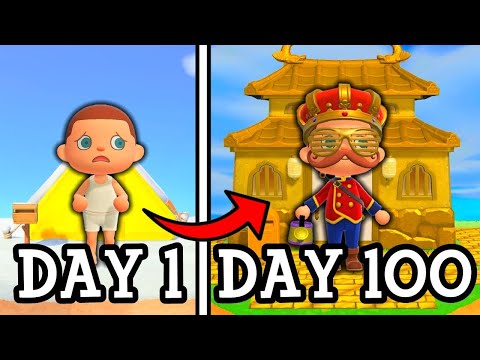 100 Days in Animal Crossing New Horizons