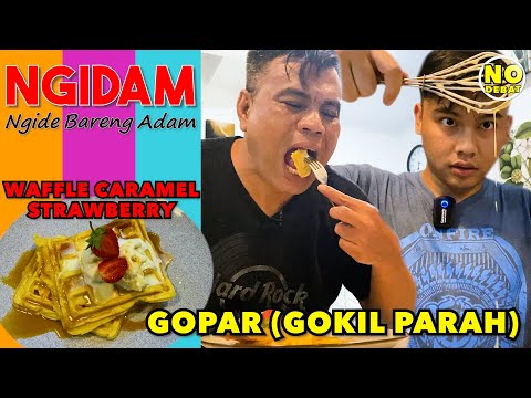 WAFFLE CARAMEL STRAWBERRY - GOPAR (GOKIL PARAH)