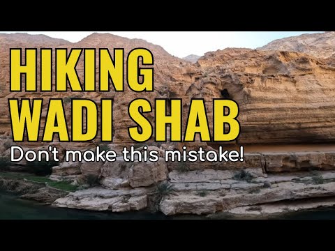 Watch this before you plan to hike in Wadi Shab! #oman #wadishab