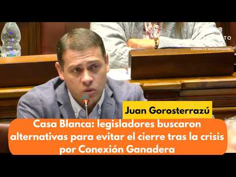Casa Blanca: legisladores buscaron alternativas para evitar el cierre