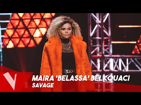 Megan Thee Stallion - 'Savage' ● Belassa | Blinds | The Voice Belgique Saison 9