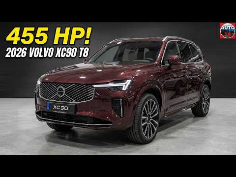 NEW 2026 Volvo XC90 T8 Ultra Bright - FIRST LOOK Exterior and Interior
