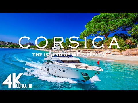 [4K] CORSICA 🇫🇷 – The Island of Wild Beauty 🌿 | Scenic Relaxation & Deep House Chill
