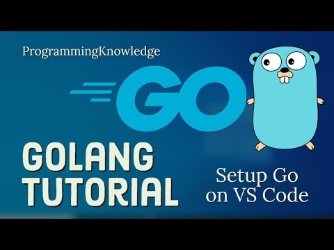 Go Tutorial Golang 2 Setup Go Development Environment with Visual Studio Code VS Code
