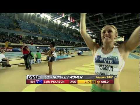 Istanbul 2012 Competition: 60m hurdles Women Final - Sally Pearson