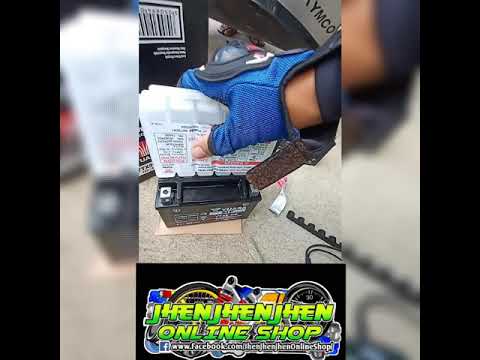 Instructions for adding electrolyte/ battery acid on motorcycle battery