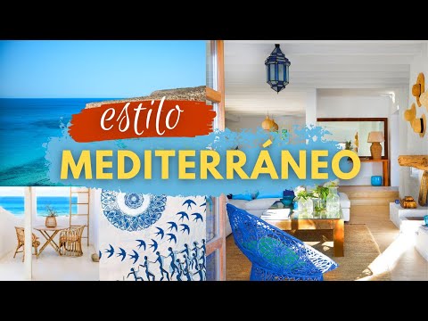 ESTILO MEDITERRANEO ☀️ 🌊 💙 Decoracion mediterranea | Diseño de interiores | Home decor