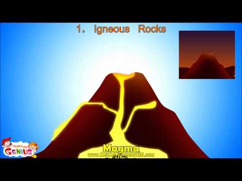 Igneous Rocks video for kids by makemegenius.com