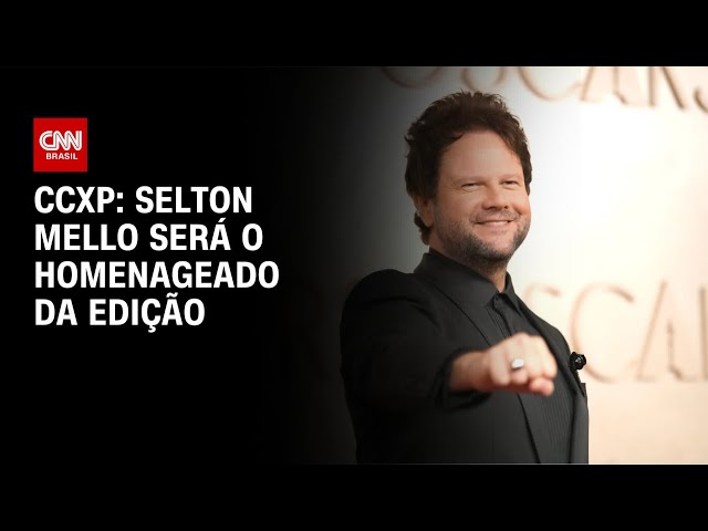 Selton Mello será o homenageado da CCXP 2025 | LIVE CNN