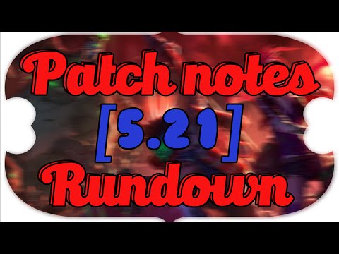 Patch notes Rundown [5.21] League of Legends [Ger]