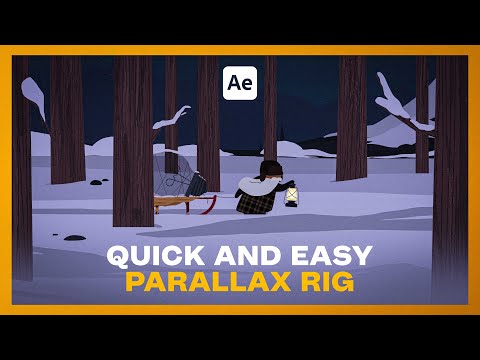 '3D Parallax Effect' Rig - After Effects Tutorial
