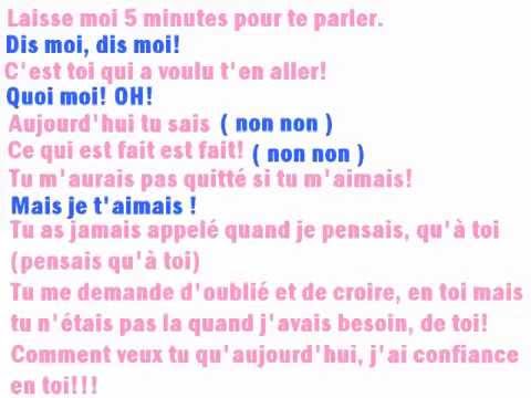 Kayliah ft Axel tony Pourquoi revenir maintenant PAROLES