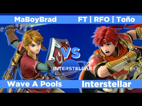 Interstellar: Wave A Pools - MaBoyBrad (Link, Marth) vs FT | RFO | Toño (Roy)