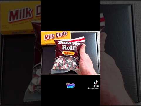 Milk Duds or Tootsie Roll? 🎁🍭 #candycave #candy #yummy #unboxing #chocolate #food #sweets