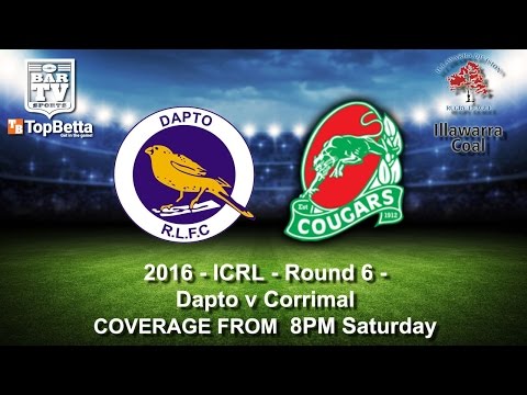 2016 ICRL - Round 6 - Dapto v Corrimal