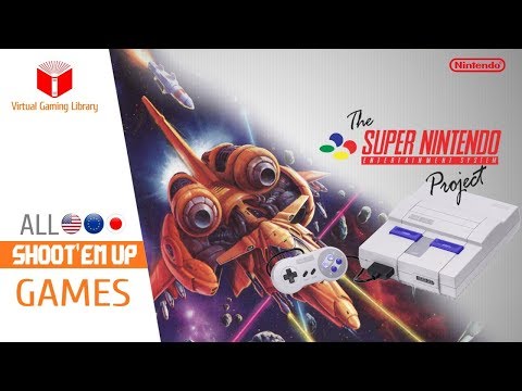 All SNES/Super Nintendo Shoot 'Em Up Games Compilation - Every Game (US/EU/JP)