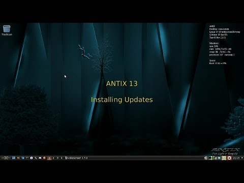 Antix 13 - How to Install Updates