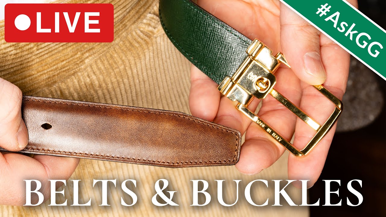Live: Ask Us Anything About Belts & Accessories
