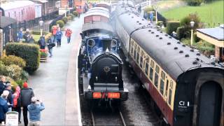preview picture of video 'Caledonian 828 at Steel, Steam and Stars 3, 28th April 2012.'