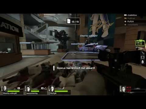 DTM spelar Left 4 Dead 2 - Dead Center #2 på svenska