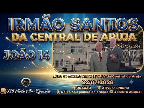 Exortação Da Palavra CCB - Cidade São Mateus João 14 Ancião Irmão Santos  22/07/202 #ccb