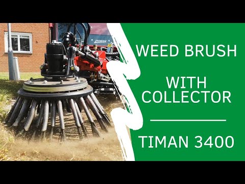 NEW! Weed Brush with no environmentally harmful agents. Timan 3400