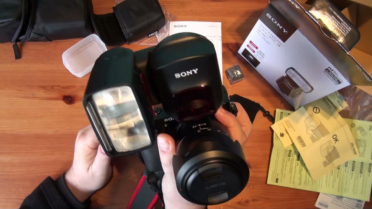 Sony HVL-F60M Flash Unboxing