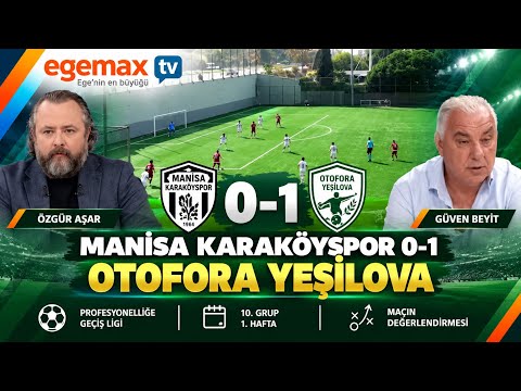 OTOFORA YEŞİLOVA DEPLASMANDA KAZANDI! Manisa Karaköyspor 0-1 Otofora Yeşilova | Amatörün Dünyası