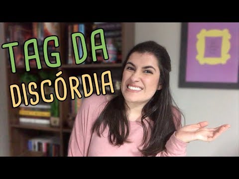 TAG DA DISCO?RDIA | BOOK TAG