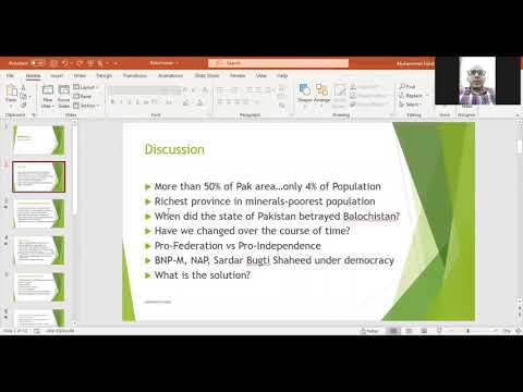 Issues in Balochistan (Part 1)