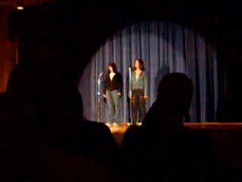 Meghan and Caroline at Parrott Idol