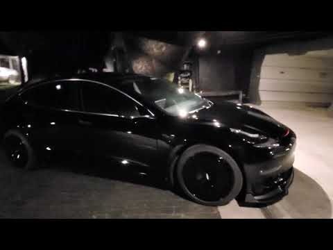 Knight Rider  Tesla Model 3  with Rotiform Aerodisc