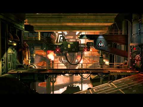 Killer Instinct (2013) - Ultratech Industries (Default) Entire Stage Animation