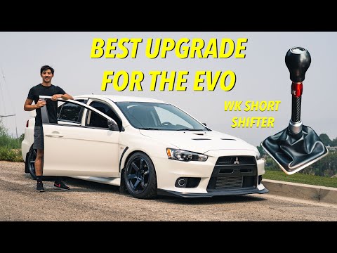 Evo X WK Short Shifter Install and Review!