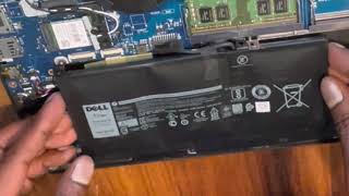 Dell Latitude 7480 laptop battery replacement | How to replace dell battery