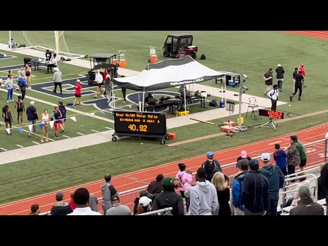 2021 6a/Area 23-24 Boys 4/100m (Alief Taylor 40.92)