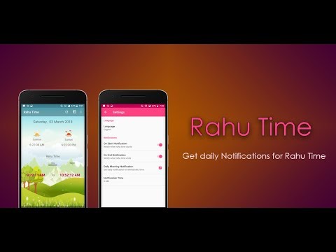 Rahu Time - Daily Notification