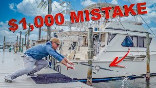 Dock Fishing DISASTER At The CRAZIEST Harbor In Florida!