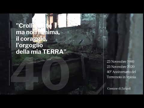 Zungoli (AV) - 40° Anniversario Terremoto dell'Irpinia (23.11.20)