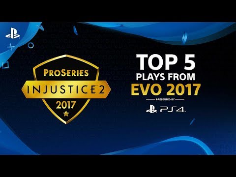 Injustice 2 – Top 5 Plays from Evo 2017 | PS4